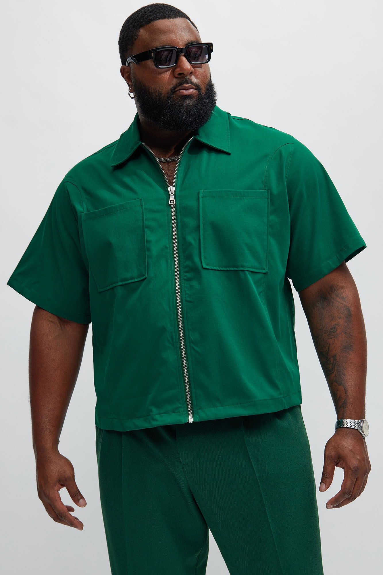 All For Nothing Shirt - Green sold by Fashion Nova product image thumbnail 5