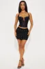 We've Got Forever Corset Top - Black sold by Fashion Nova