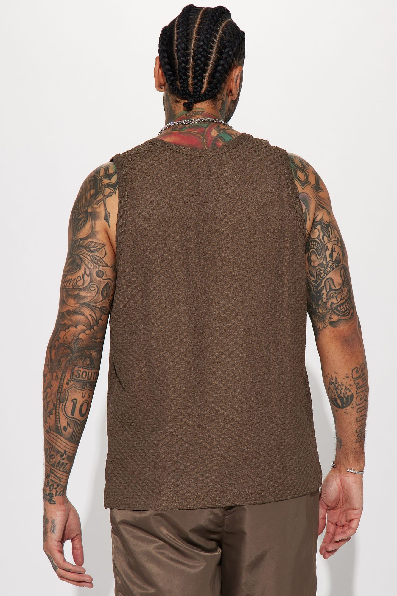 Send It Up Outside Tank - Brown sold by Fashion Nova product image thumbnail 4