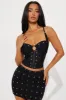 We've Got Forever Corset Top - Black sold by Fashion Nova