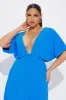 Serena Airflow Maxi Dress - Blue sold by Fashion Nova