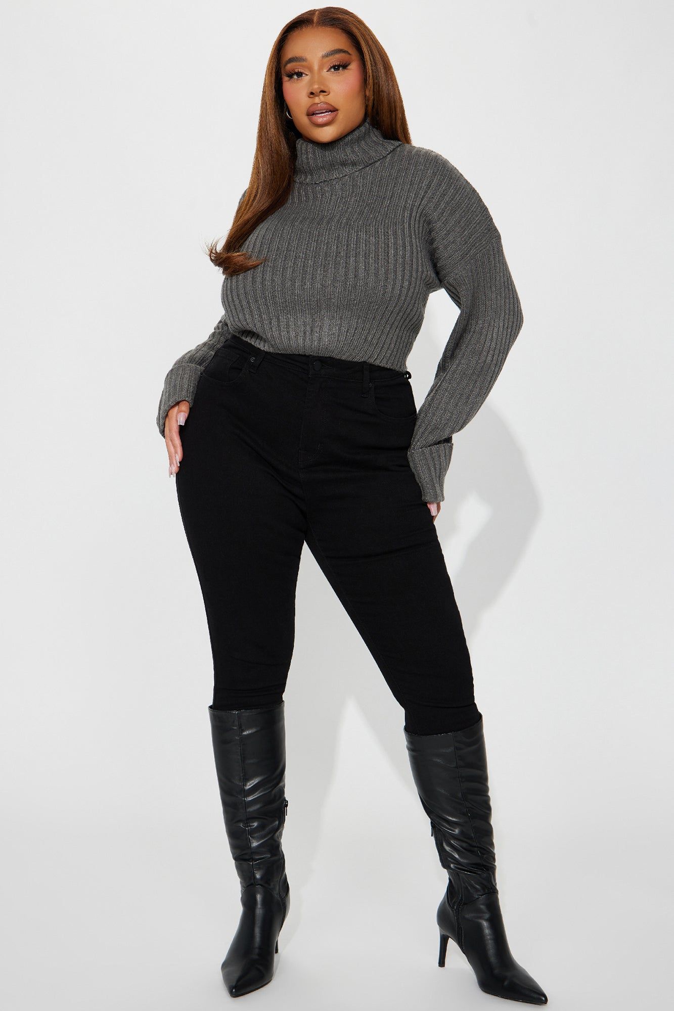 Saree Sweater - Grey sold by Fashion Nova product image thumbnail 5