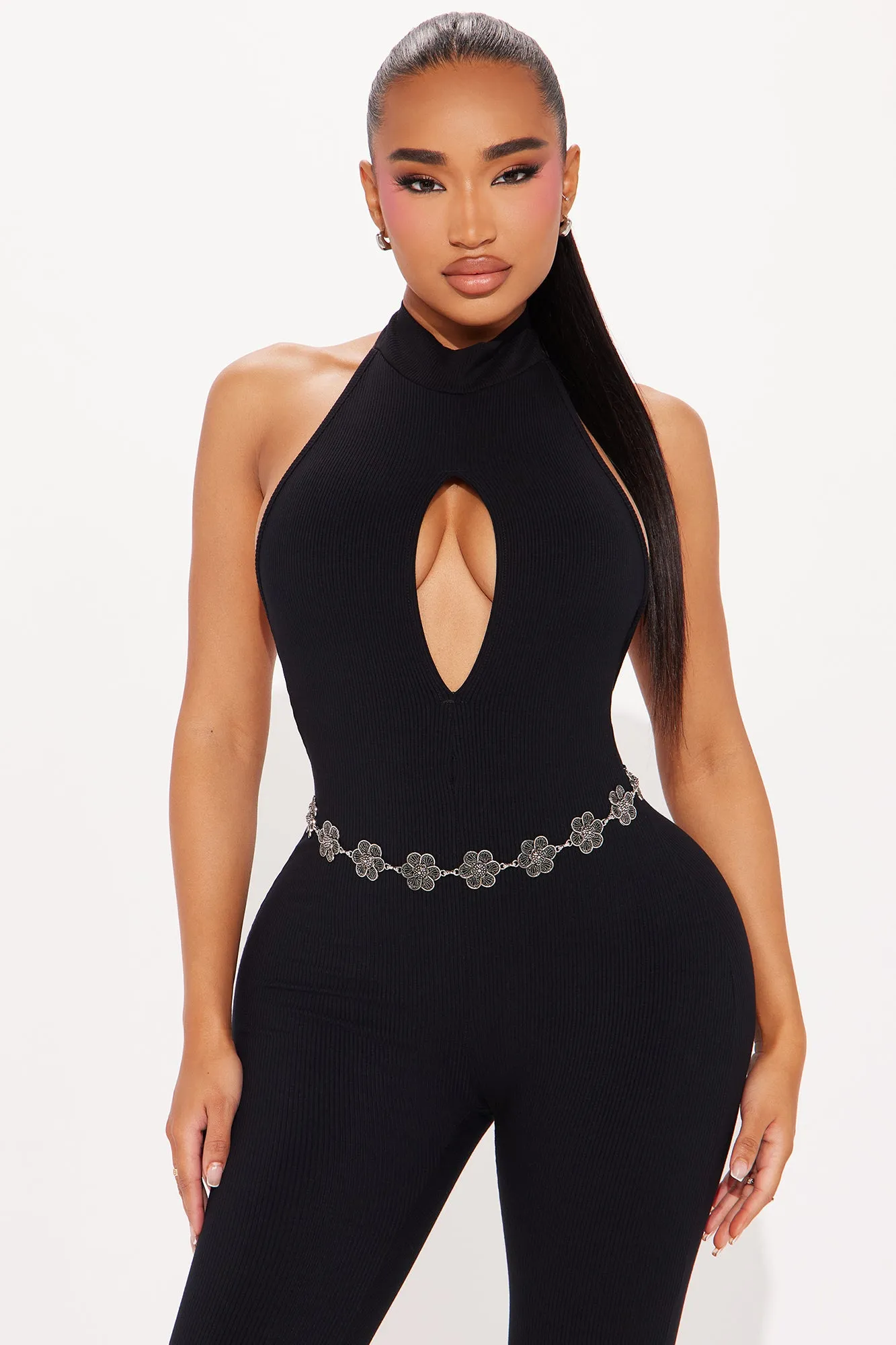 Blossoming And Glowing Chain Belt - Silver sold by Fashion Nova product image thumbnail 2