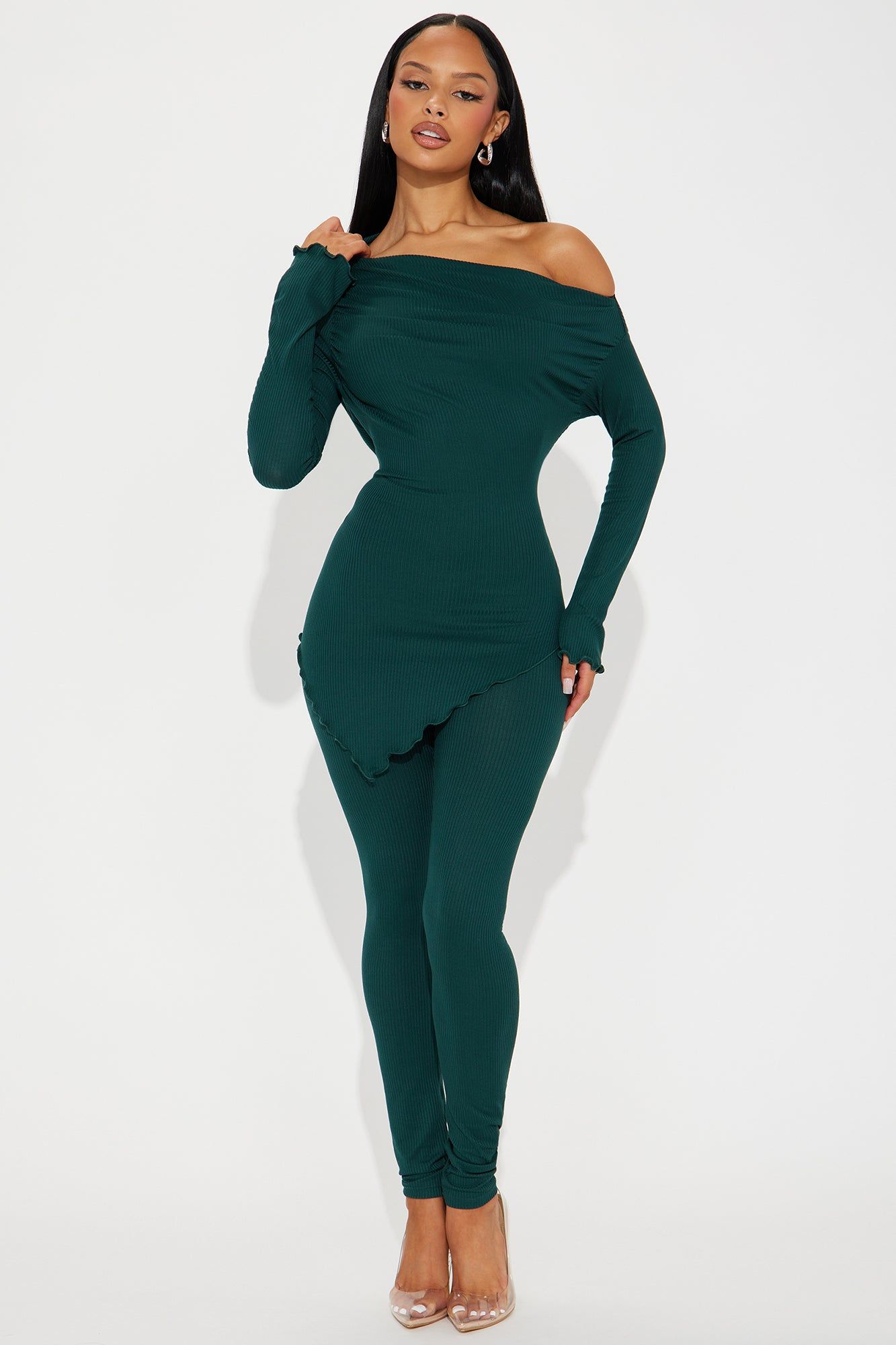 Mya Legging Set - Hunter sold by Fashion Nova