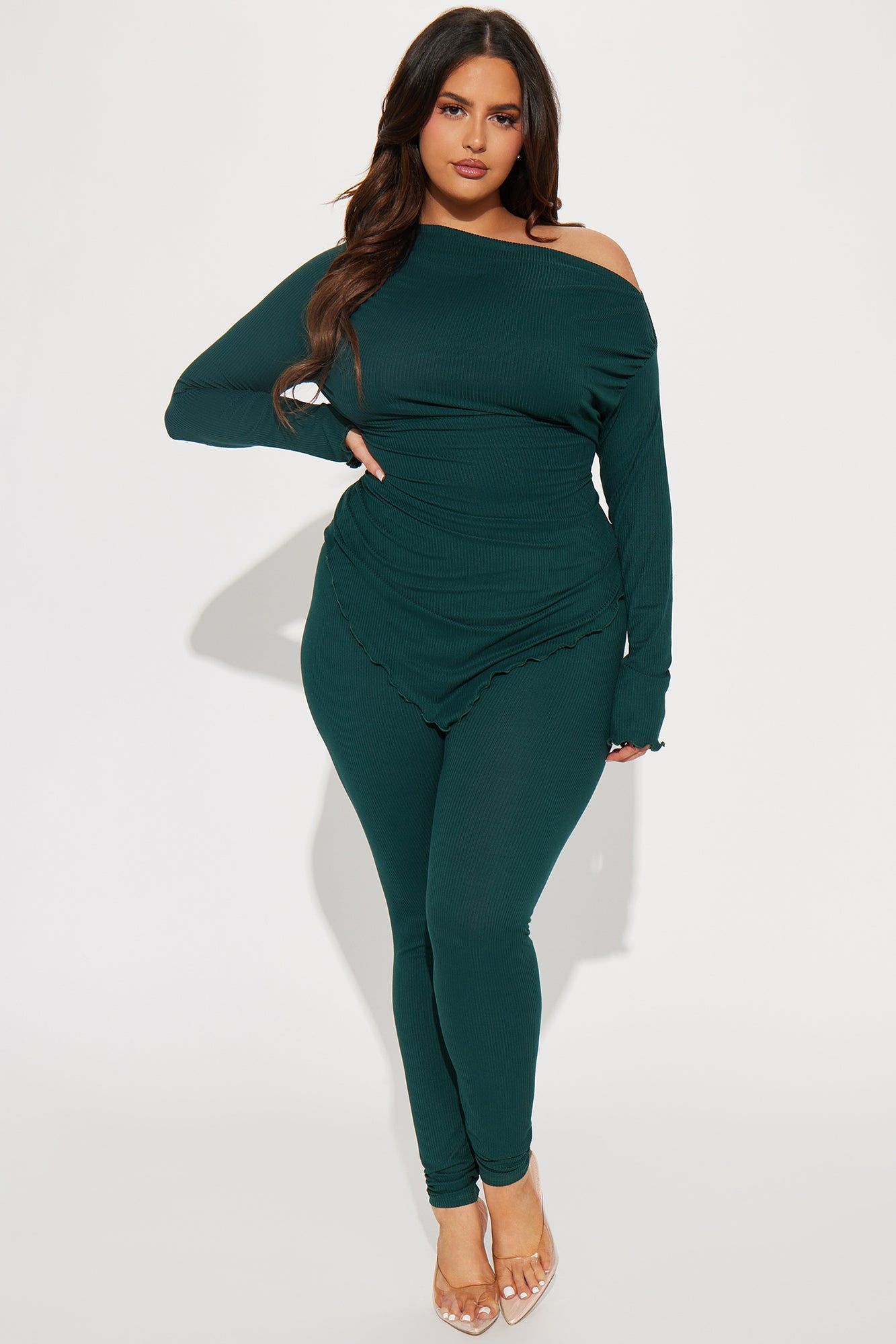 Mya Legging Set - Hunter sold by Fashion Nova product image thumbnail 4