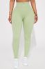 Effortless Triton Ribbed Seamless Legging - Sage sold by Fashion Nova