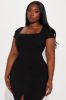 Valerie Midi Dress - Black sold by Fashion Nova