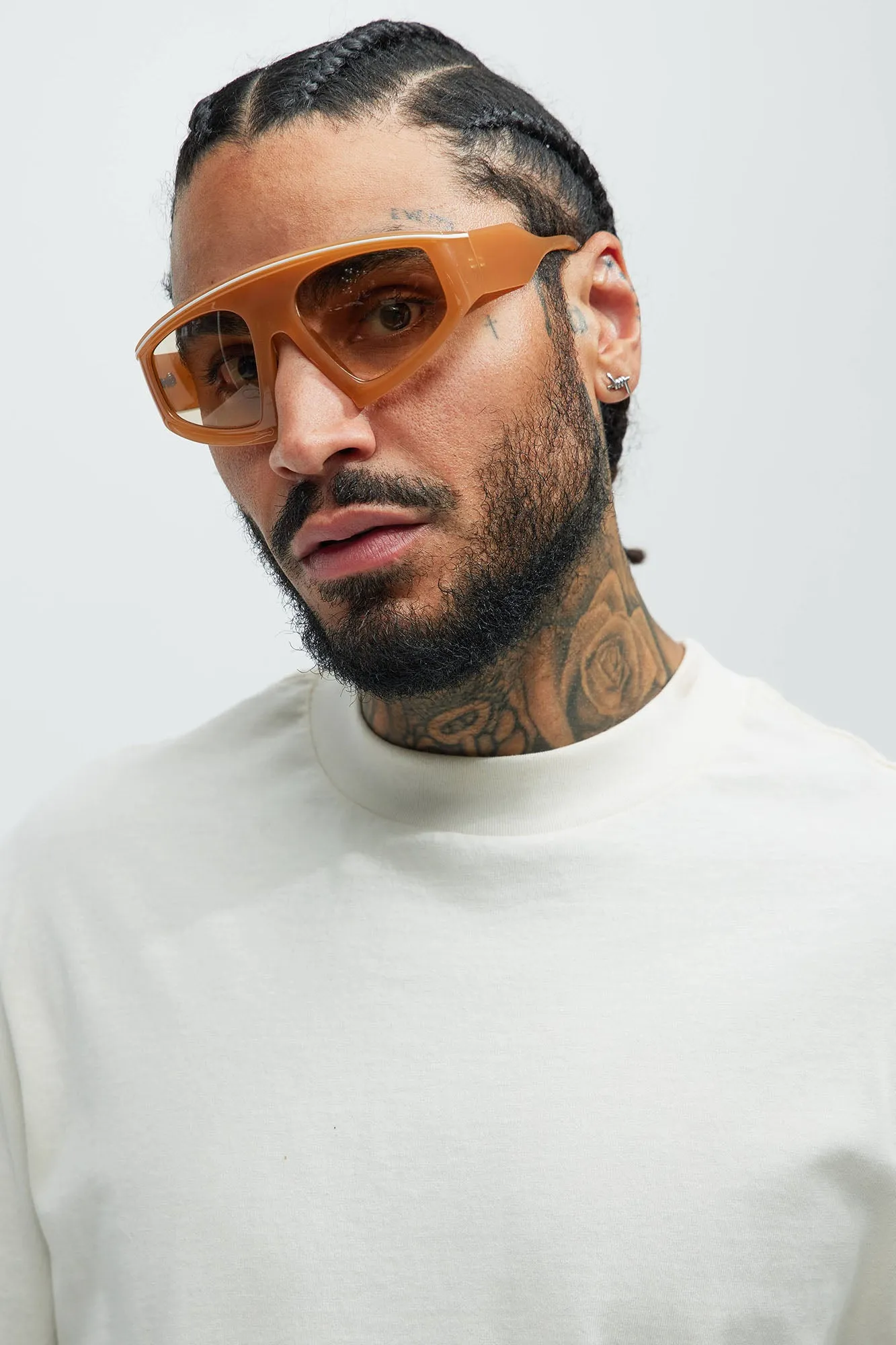 For The First Time Sunglasses - Tan sold by Fashion Nova