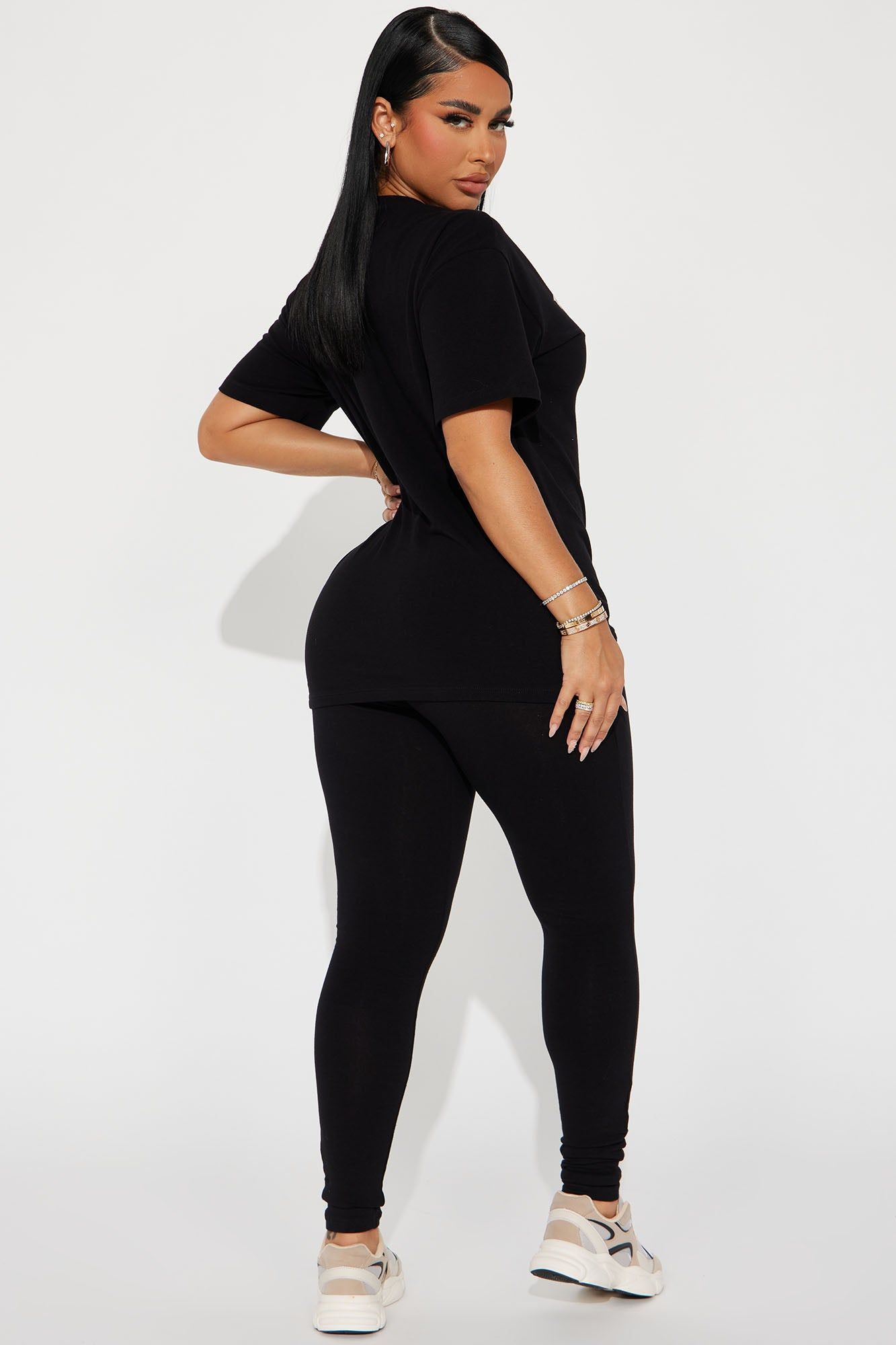 Be Savage Legging Set - Black sold by Fashion Nova product image thumbnail 4
