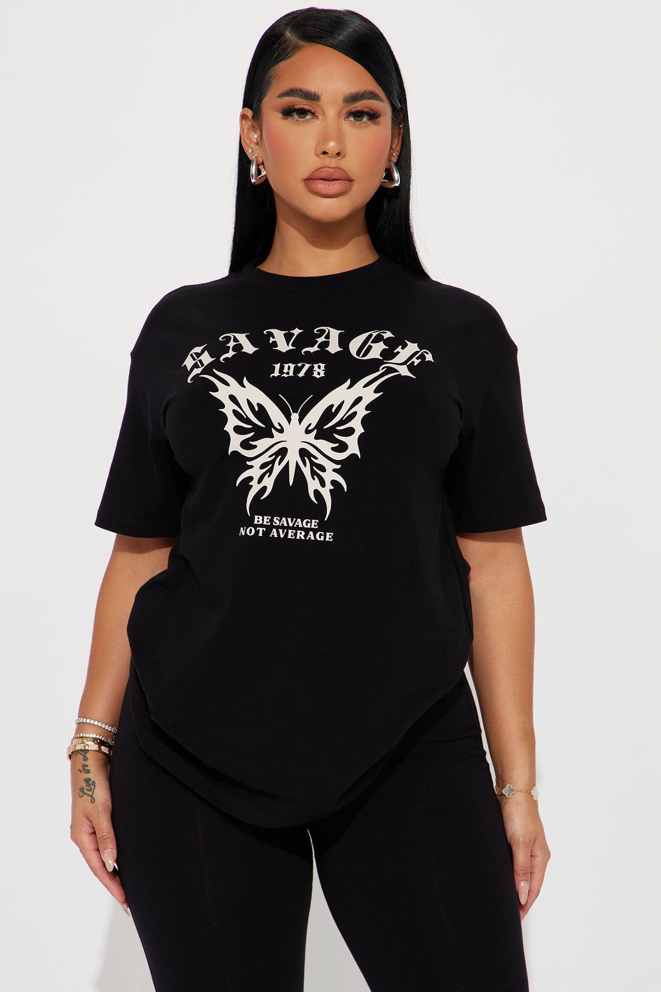 Be Savage Legging Set - Black sold by Fashion Nova product image thumbnail 2