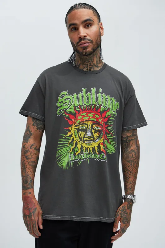 Sublime 40oz To Freedom Short Sleeve Tee - Black sold by Fashion Nova