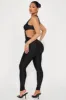 Moving Forward Jumpsuit - Black sold by Fashion Nova
