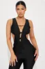 Moving Forward Jumpsuit - Black sold by Fashion Nova