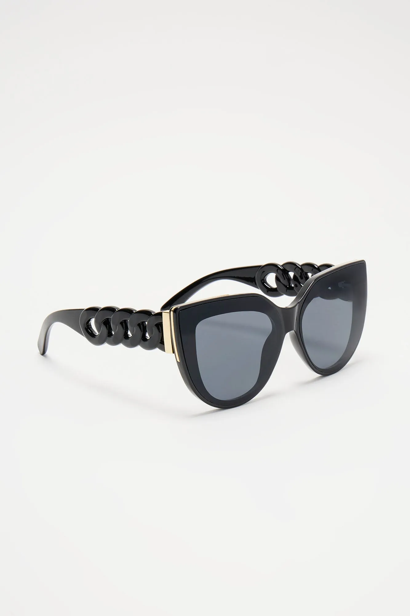 She's A Boss Sunglasses - Black sold by Fashion Nova product image thumbnail 3