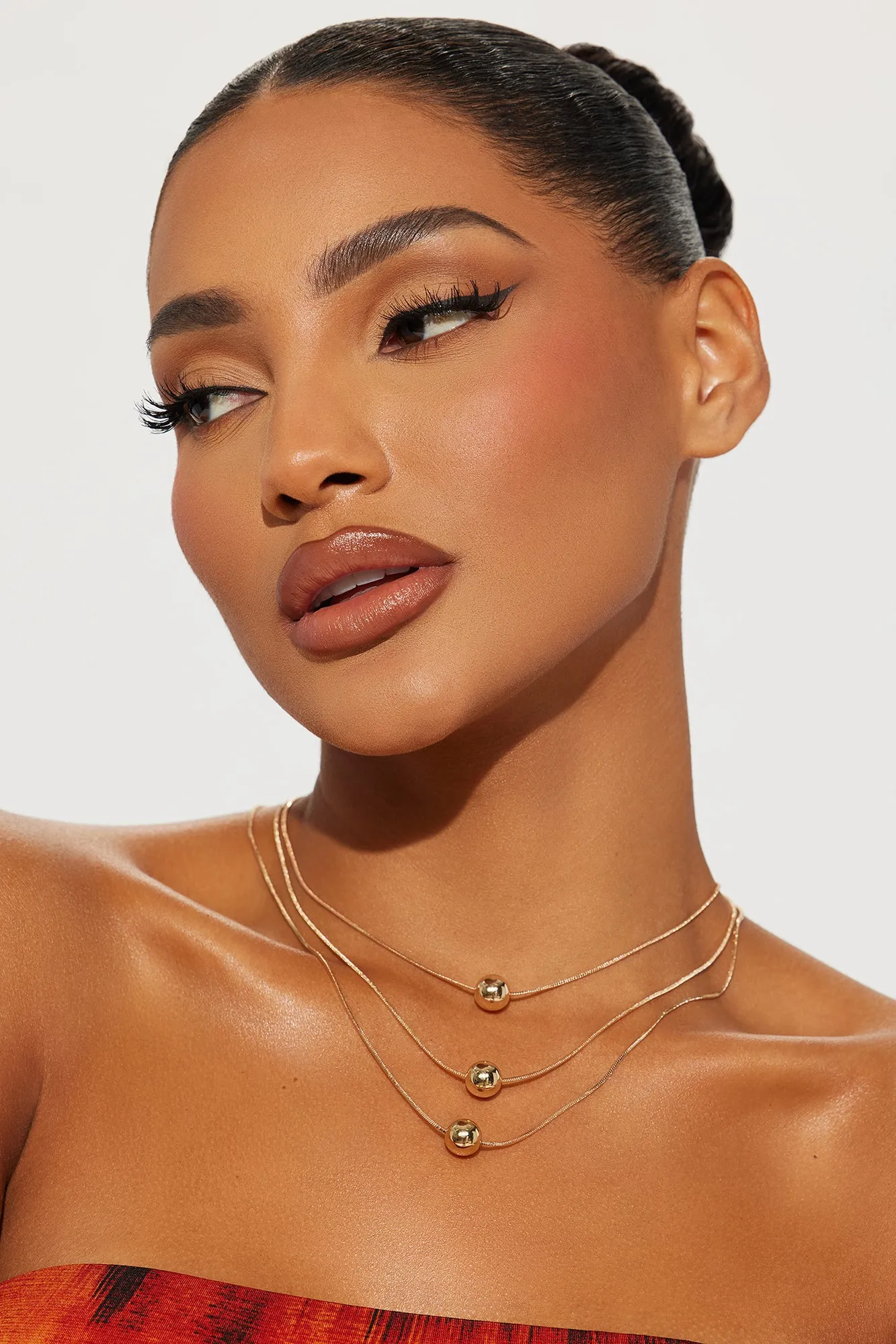 Our Paths Align Necklace - Gold sold by Fashion Nova product image thumbnail 2