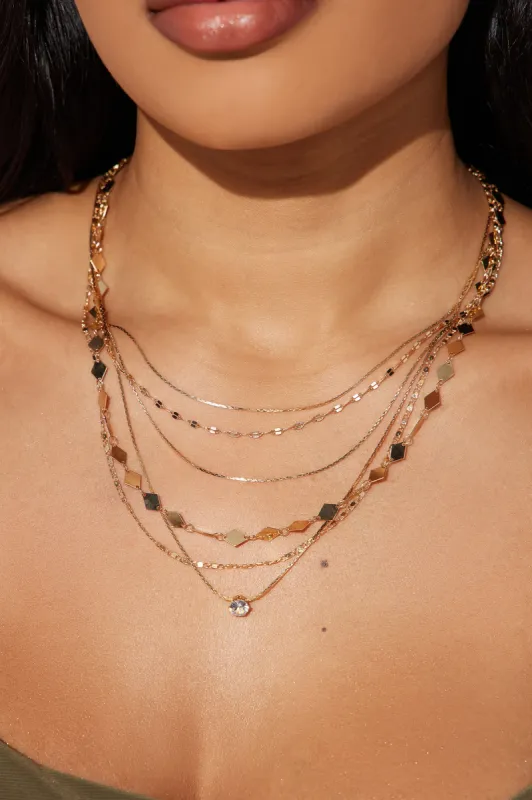 World Of Wonders Necklace - Gold sold by Fashion Nova