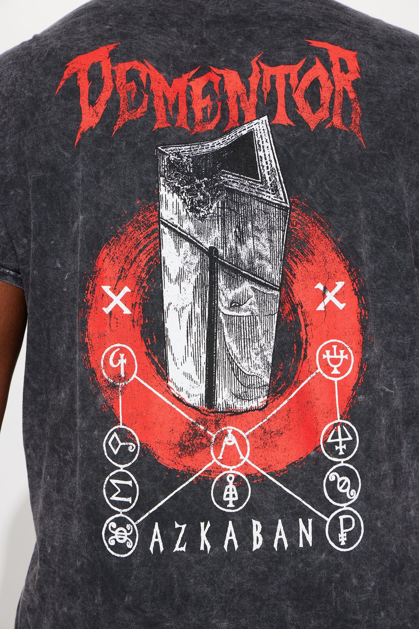 Harry Potter Dementor Short Sleeve Tee - Black sold by Fashion Nova product image thumbnail 4