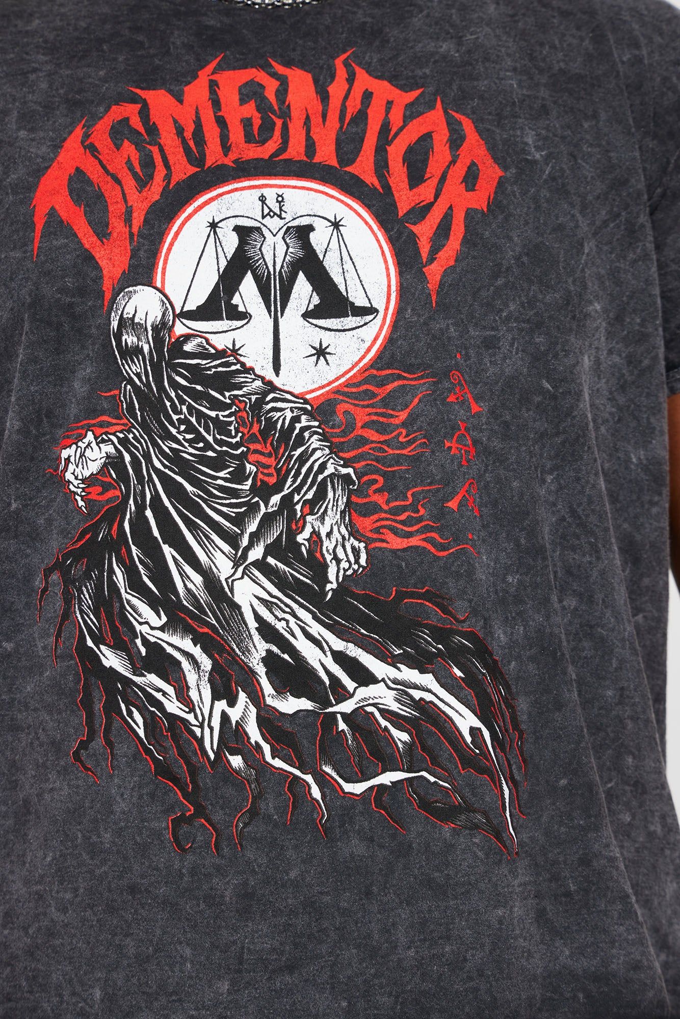 Harry Potter Dementor Short Sleeve Tee - Black sold by Fashion Nova product image thumbnail 3