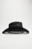 Ride With The Wind Cowboy Hat - Black sold by Fashion Nova