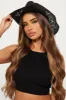 Ride With The Wind Cowboy Hat - Black sold by Fashion Nova