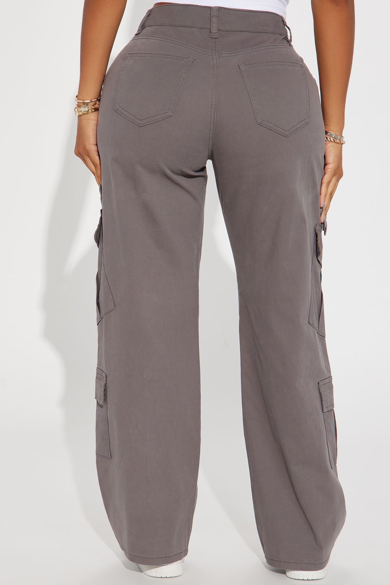 Danni Cargo Pant - Grey sold by Fashion Nova product image thumbnail 3