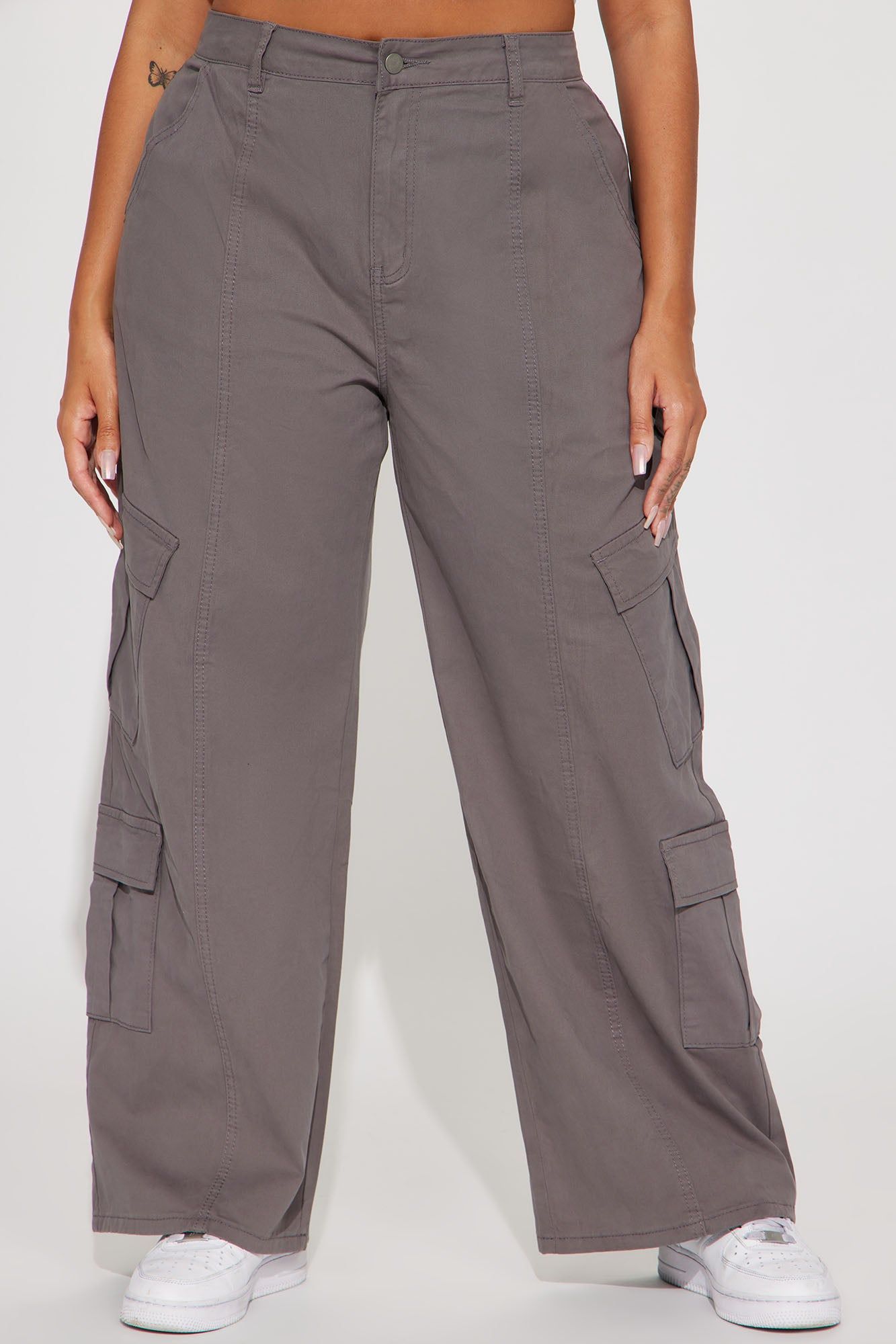 Danni Cargo Pant - Grey sold by Fashion Nova product image thumbnail 5