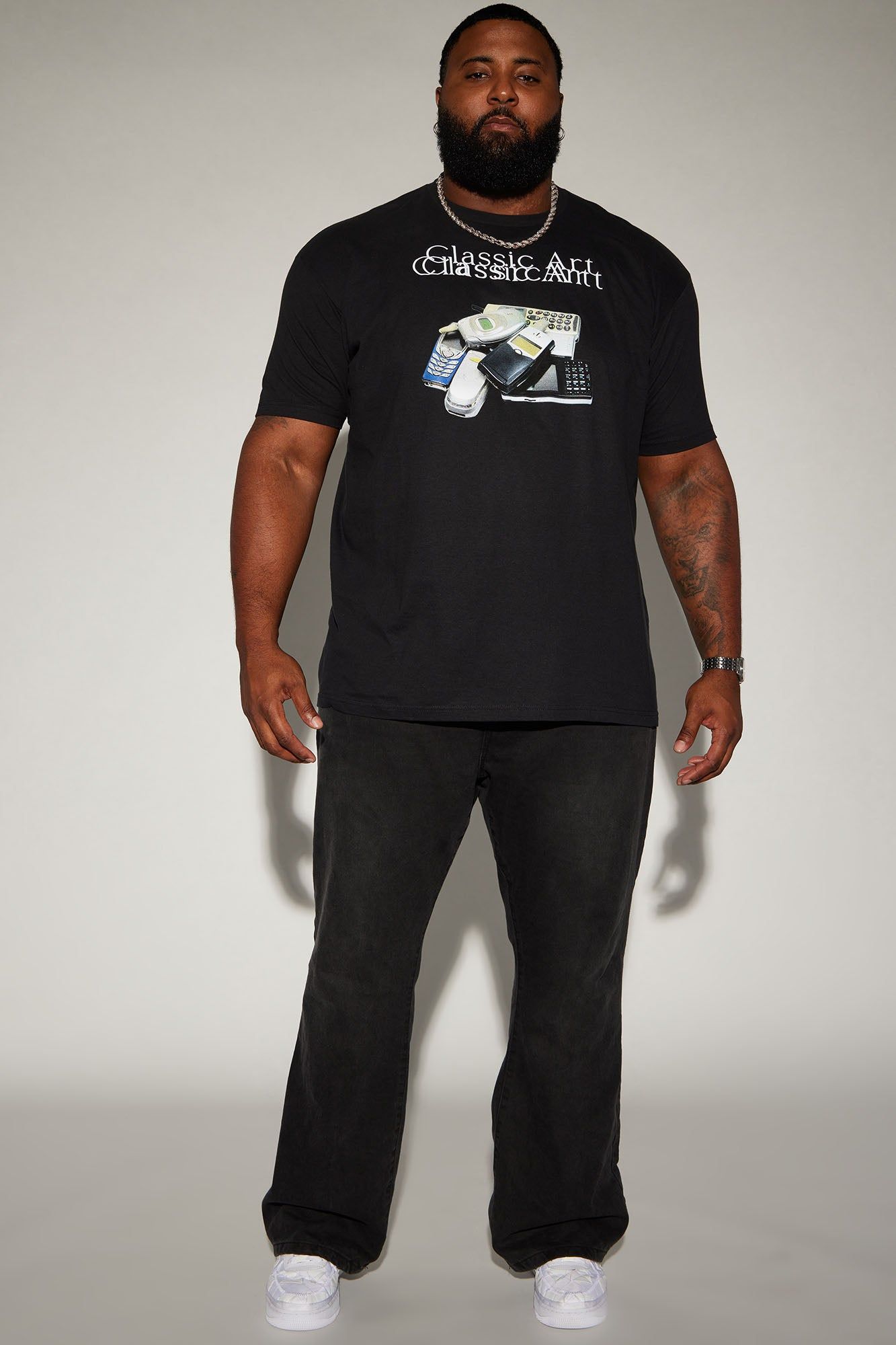 Classic Art Short Sleeve Tee - Black sold by Fashion Nova product image thumbnail 5