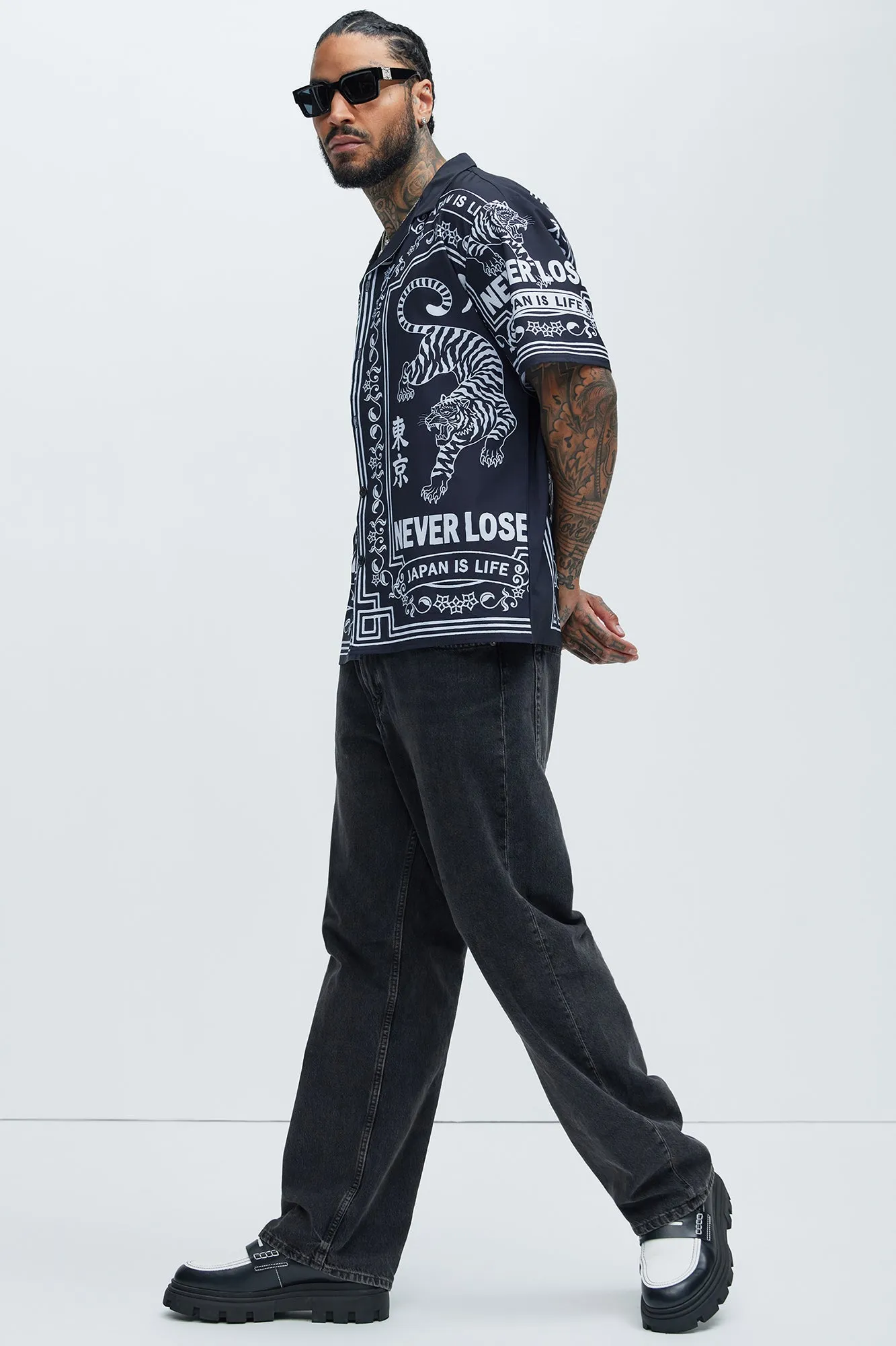 Never Lose Shirt - Black/White sold by Fashion Nova product image thumbnail 2