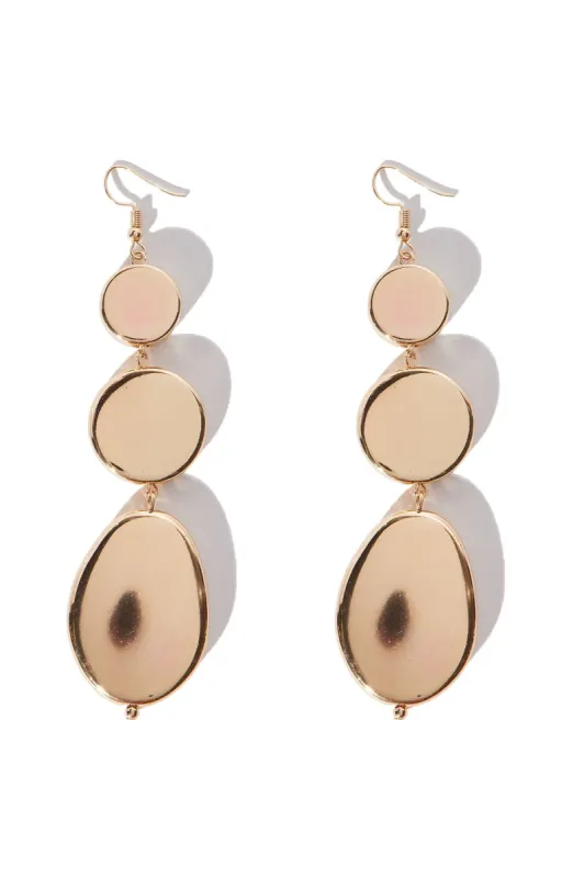 Hemera Earrings - Gold sold by Fashion Nova