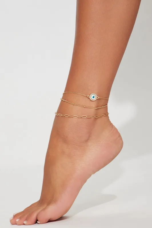 Want To See You Anklet - Gold sold by Fashion Nova