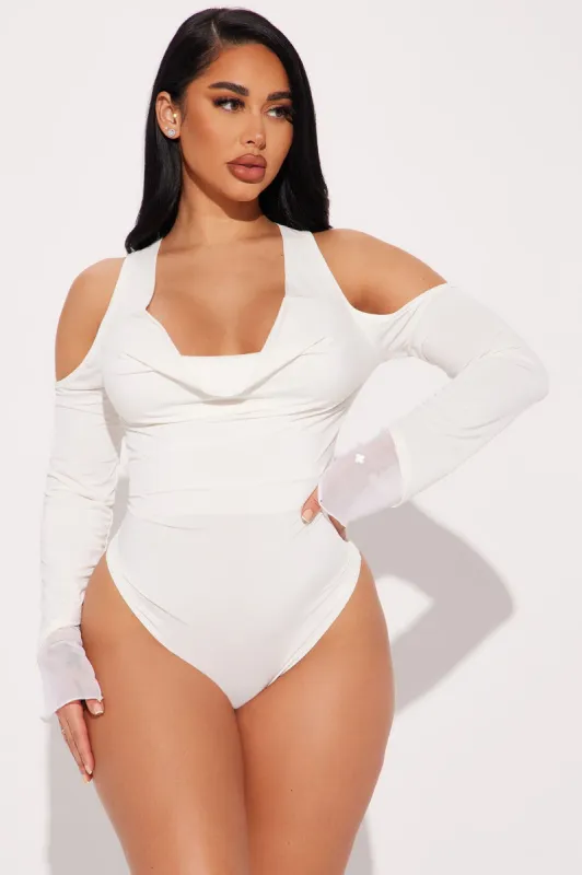 Impress Me Bodysuit - Ivory sold by Fashion Nova