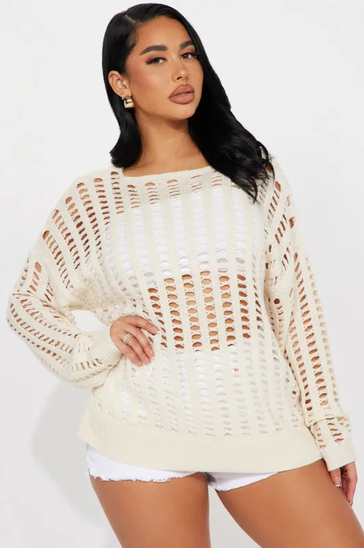 Ardon Sweater - Cream sold by Fashion Nova