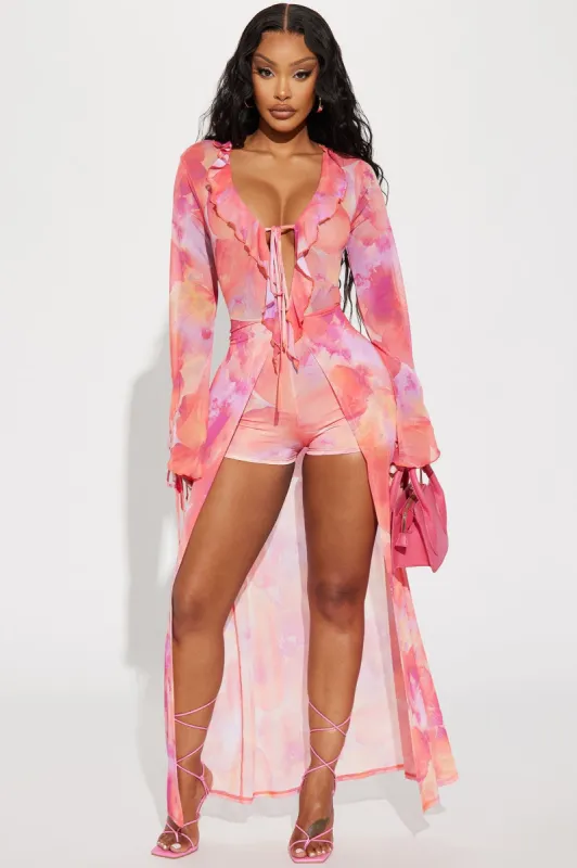 Thais Maxi Romper - Multi Color made by Fashion Nova