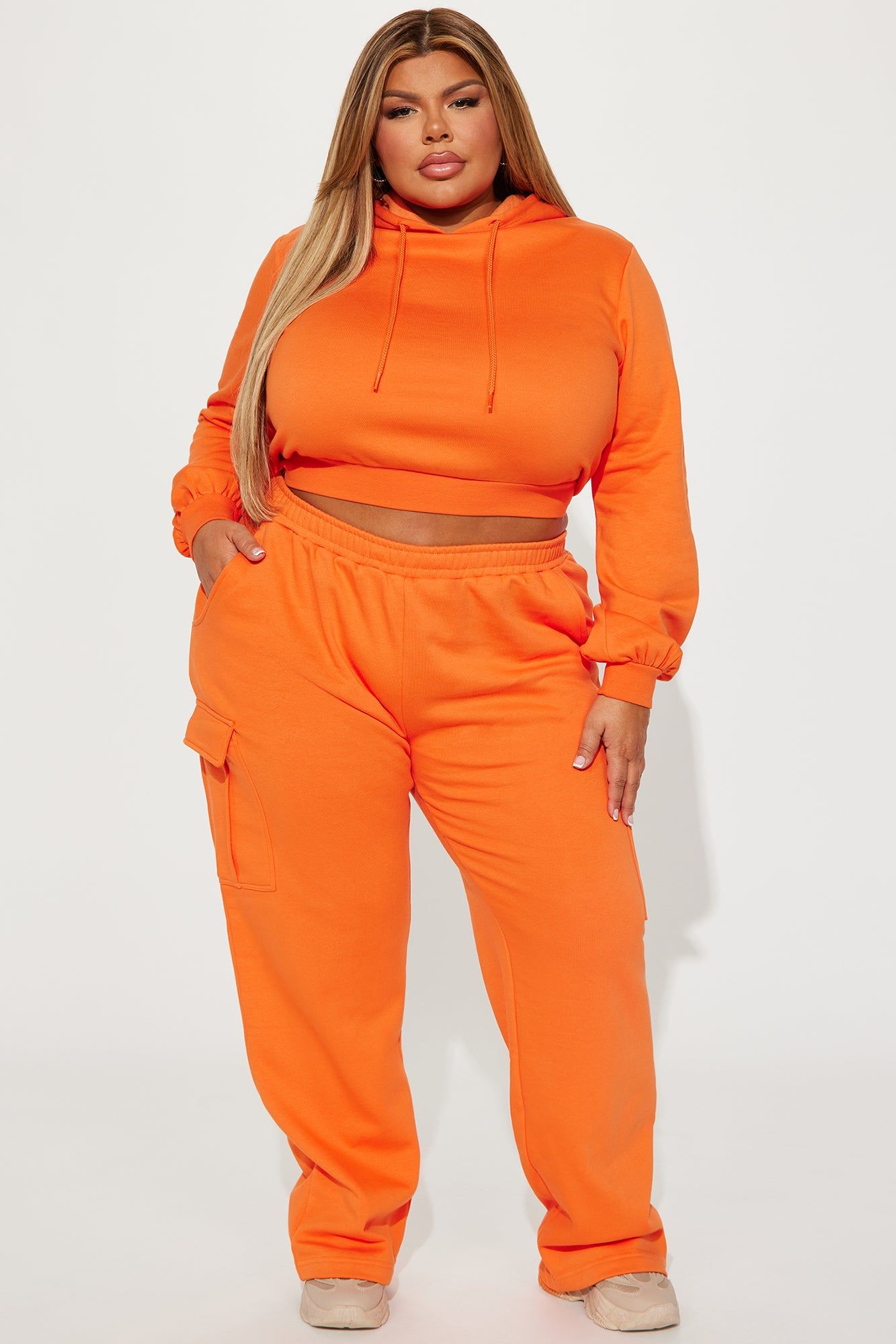 Easy Going Lounge Hoodie - Orange sold by Fashion Nova product image thumbnail 5