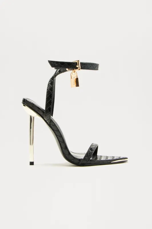 Exceeding Expectations Heels - Black sold by Fashion Nova