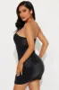Big Energy Denim Mini Dress - Black Wash sold by Fashion Nova
