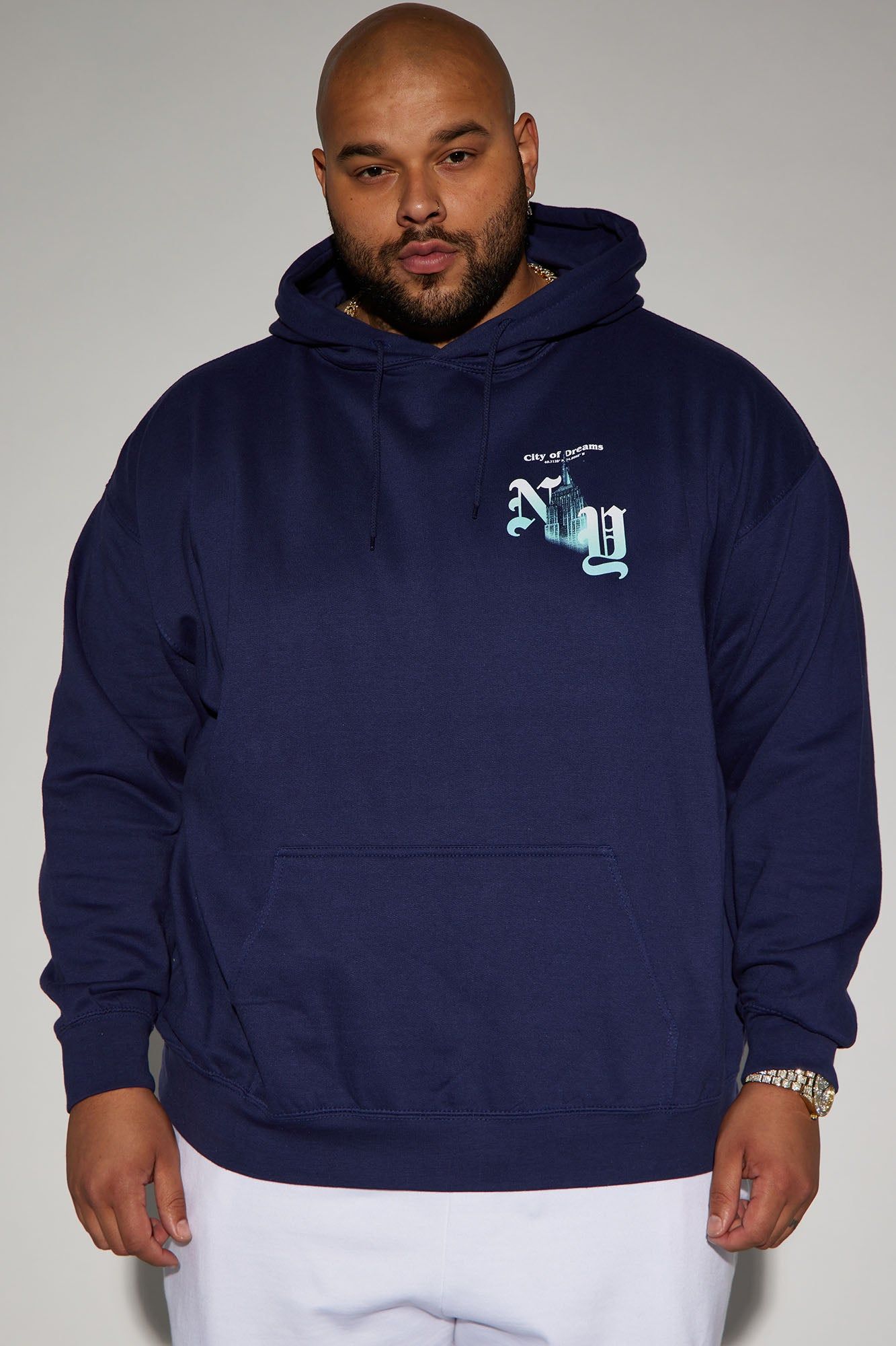 New York City Of Dreams Hoodie - Navy sold by Fashion Nova product image thumbnail 5