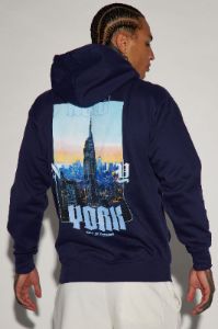 New York City Of Dreams Hoodie - Navy sold by Fashion Nova