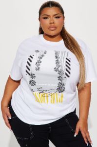 Paradise City Graphic Tee - White sold by Fashion Nova