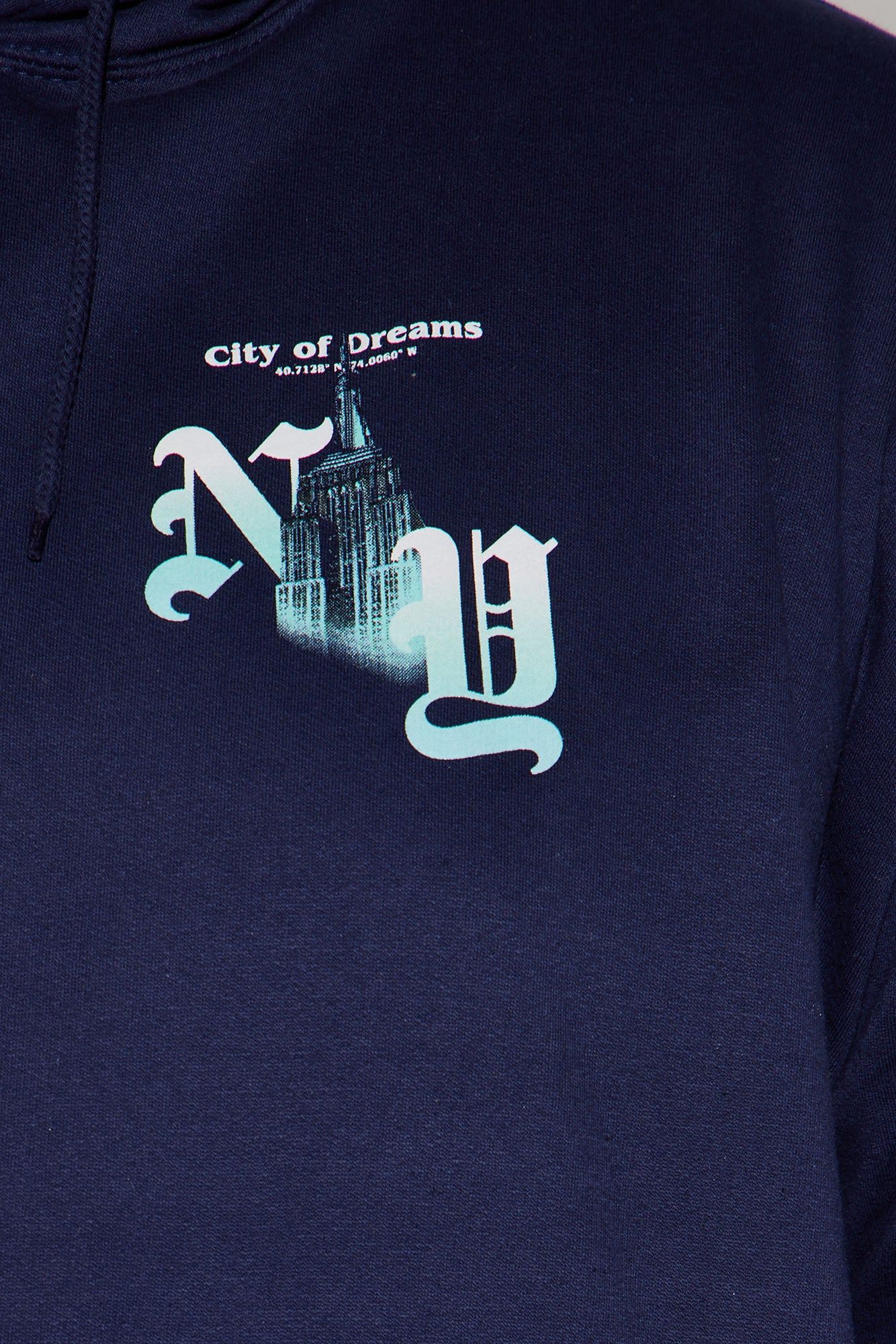 New York City Of Dreams Hoodie - Navy sold by Fashion Nova product image thumbnail 7