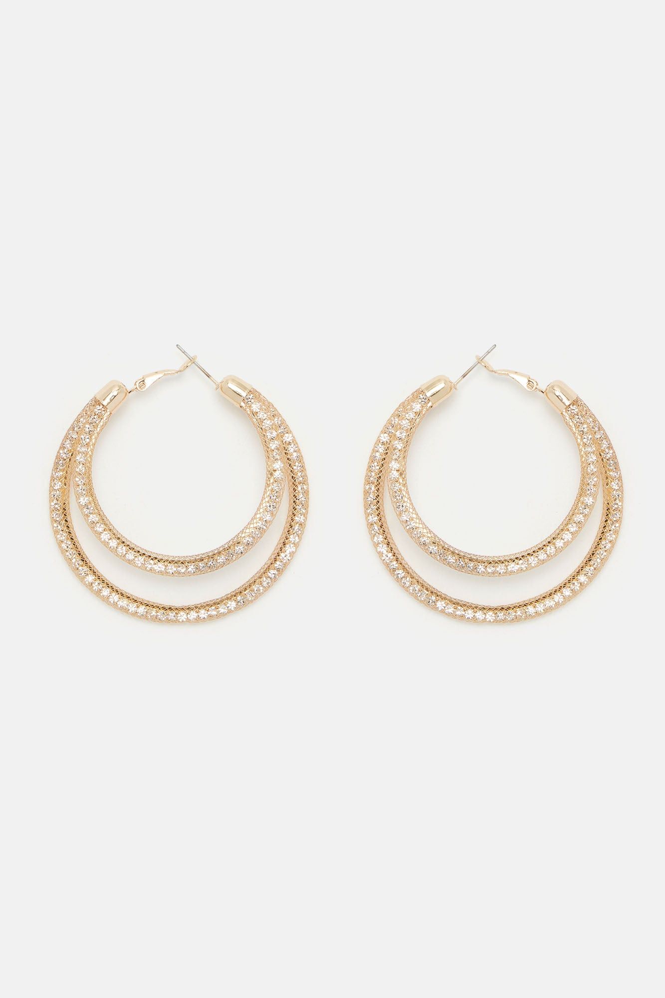 Malibu Loving Hoop Earrings - Gold sold by Fashion Nova product image thumbnail 3
