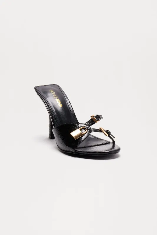 Casablanca Mules - Black sold by Fashion Nova