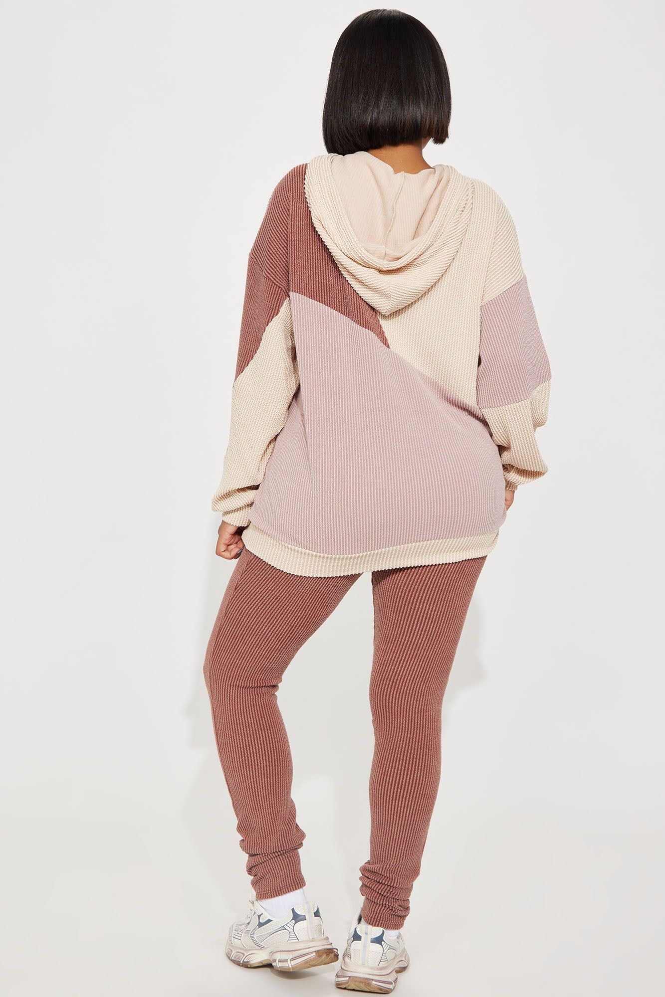 Bianca ColorBlock Legging Set - Mocha/combo sold by Fashion Nova product image thumbnail 3