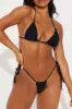 Mirabelle 3 Piece Bikini Set - Black sold by Fashion Nova