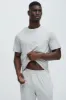 Essential Lounge Short Sleeve Tee - Grey sold by Fashion Nova