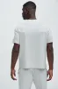 Essential Lounge Short Sleeve Tee - Grey sold by Fashion Nova