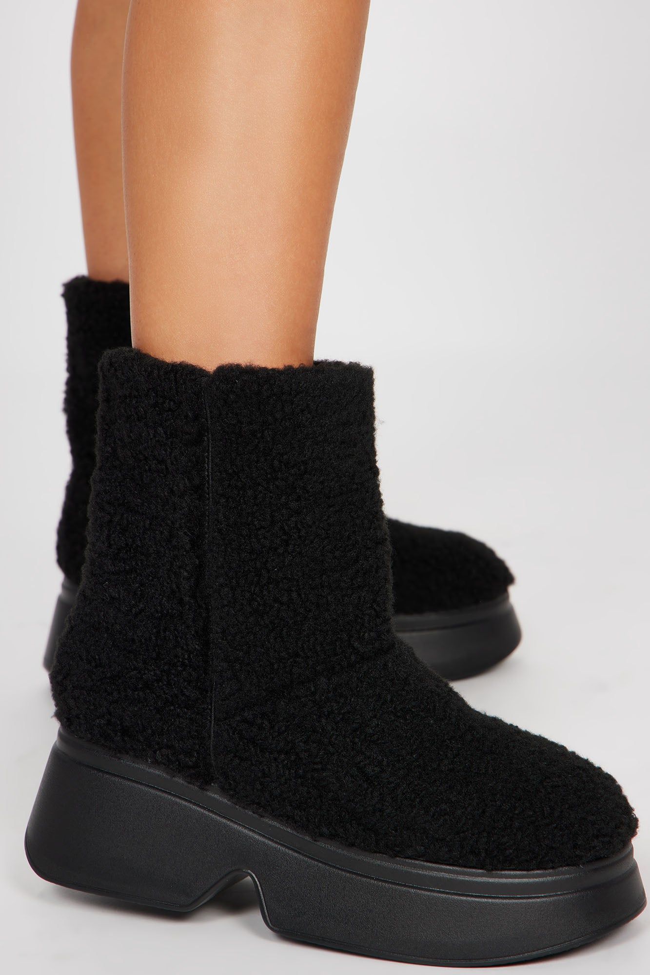 Snow Bunny Booties - Black sold by Fashion Nova product image thumbnail 3