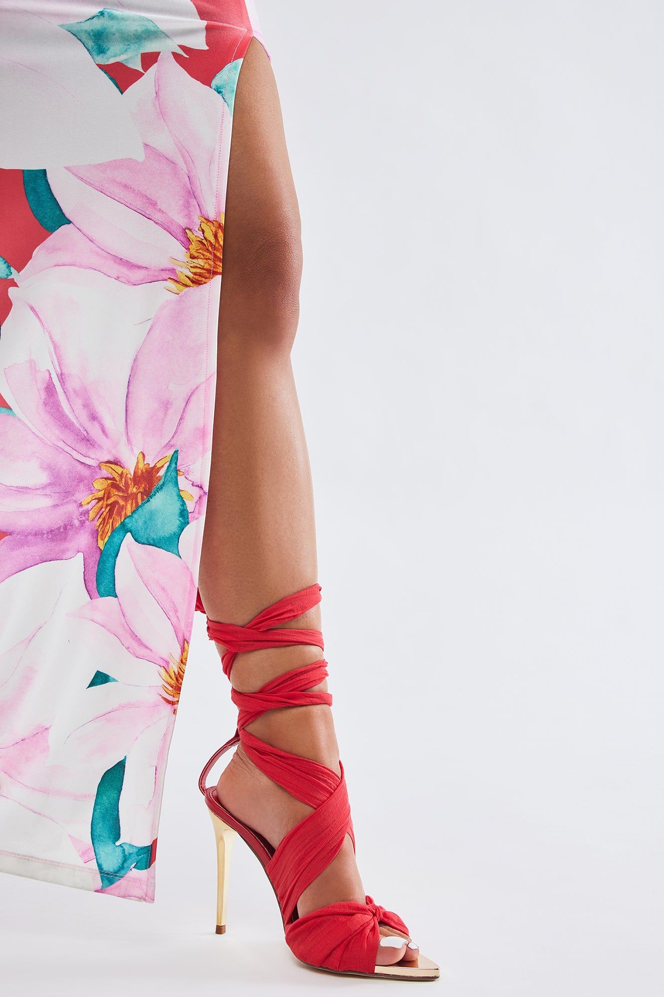 Wrapped In You Heels - Red sold by Fashion Nova product image thumbnail 3