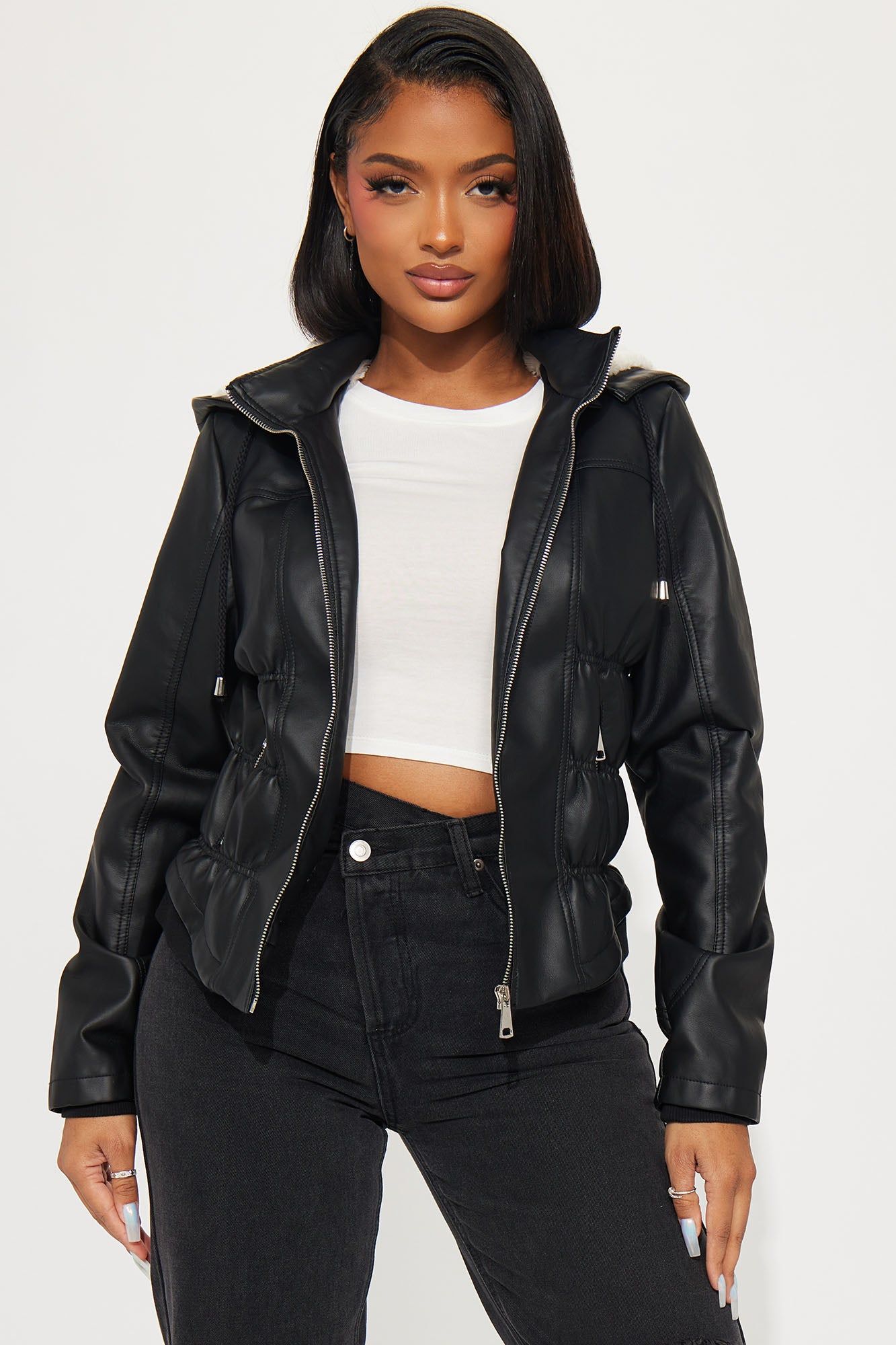 Back For More Moto Jacket - Black sold by Fashion Nova
