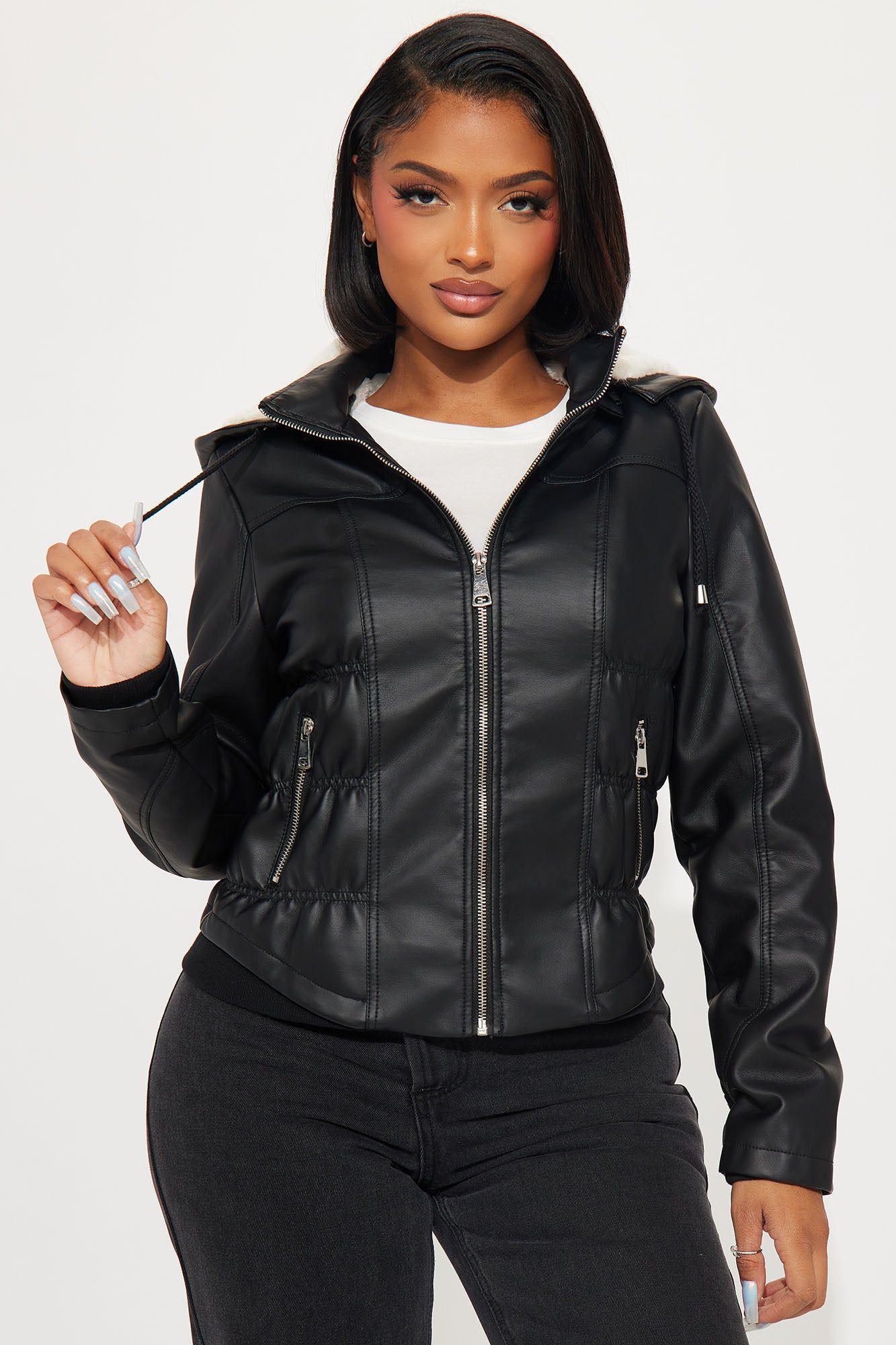 Back For More Moto Jacket - Black sold by Fashion Nova product image thumbnail 3